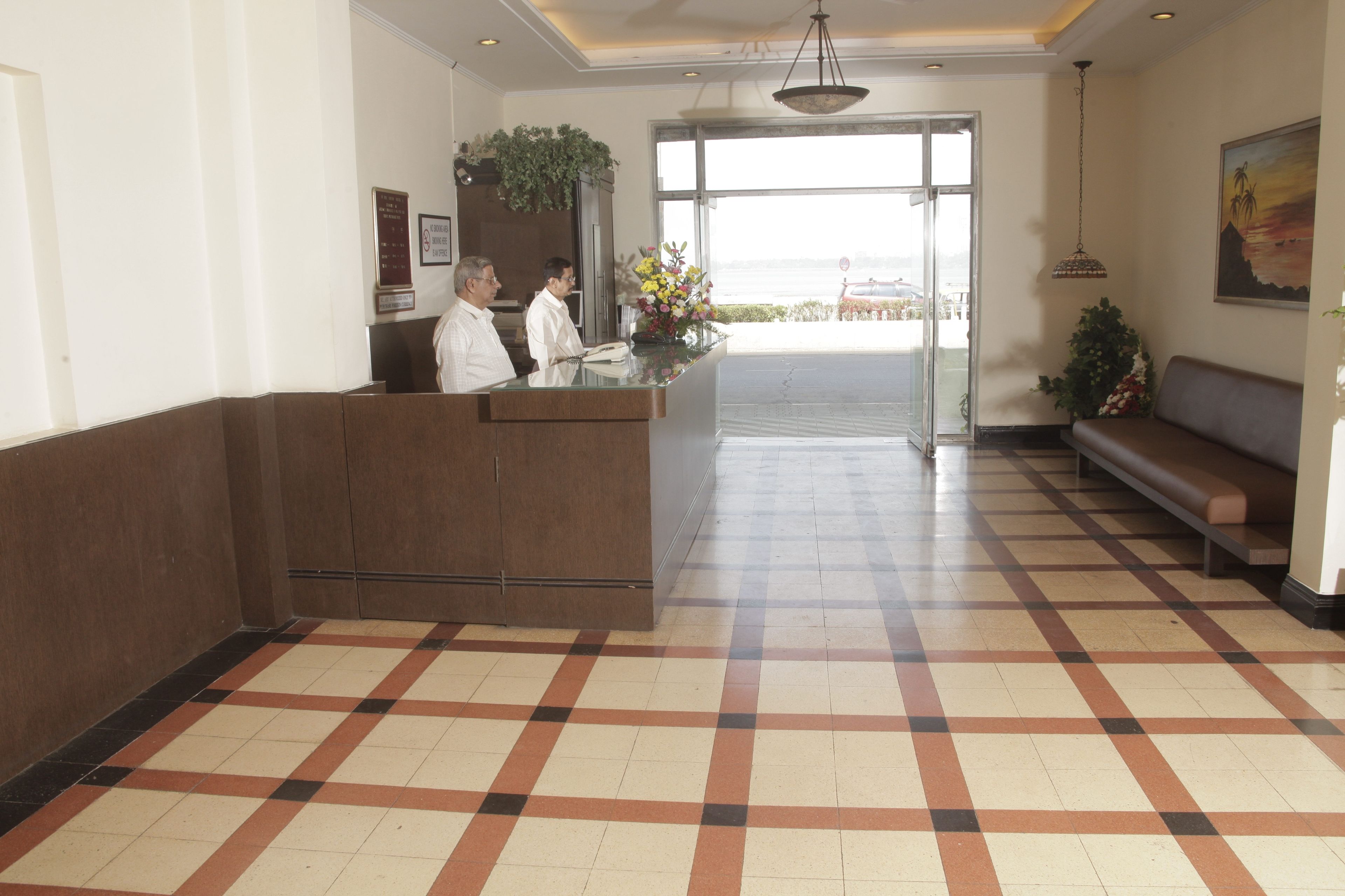 منطقة الاستقبال