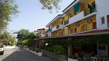 Fassade der Unterkunft