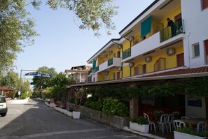 Facciata della struttura