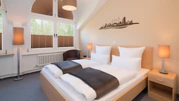 Doppelzimmer | Zimmersafe, Schreibtisch, kostenloses WLAN