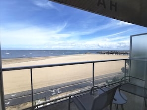 Tomannsrom, terrasse, sjøutsikt | Balkong