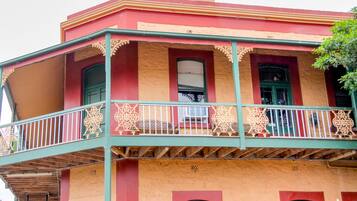 Voorkant van accommodatie