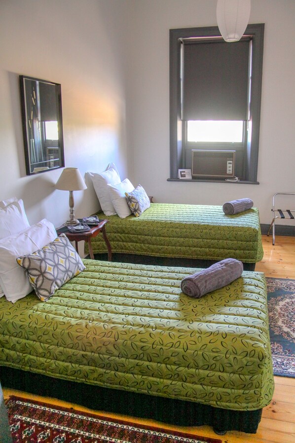 Twin Room, Shared Bathroom