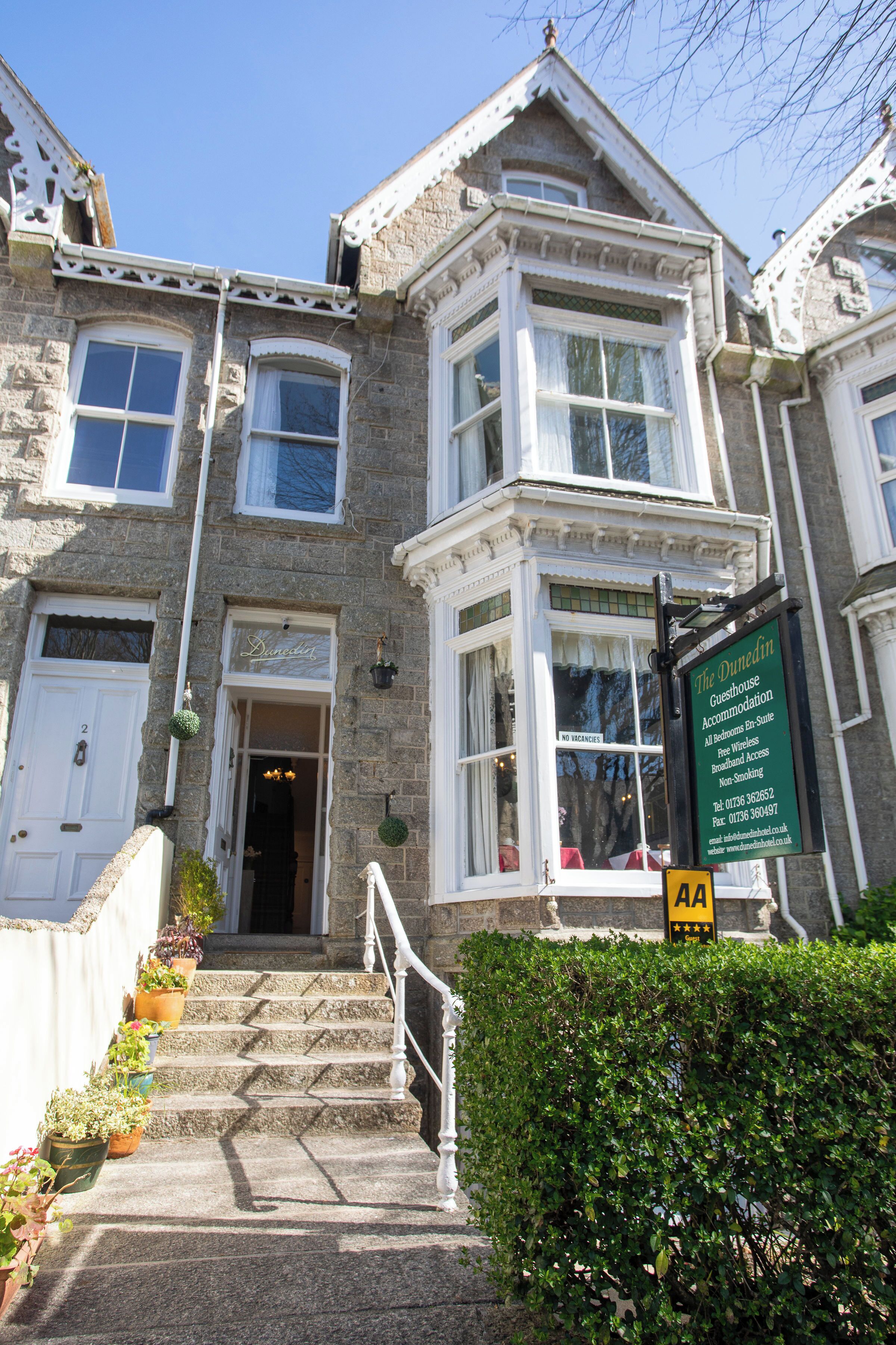 Fassade der Unterkunft