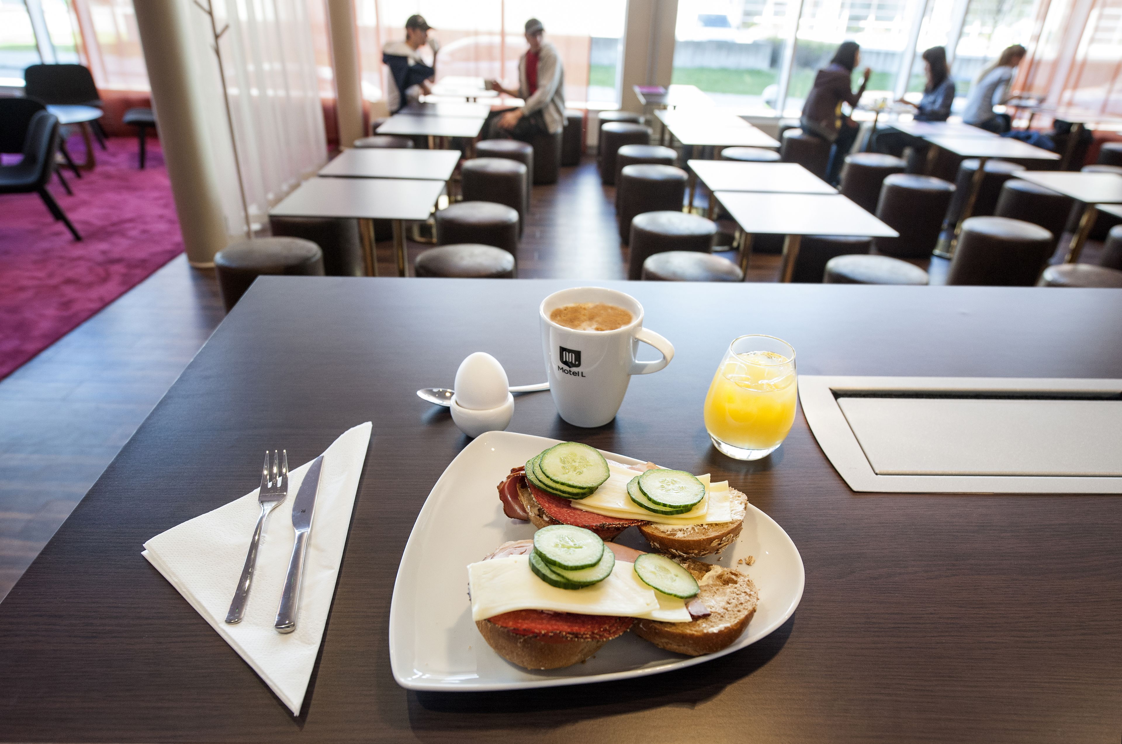 daily continental breakfast (sek 125 per person)