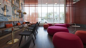 Sitteområde i lobbyen