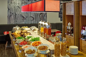 Daily buffet breakfast (EUR 10 per person)