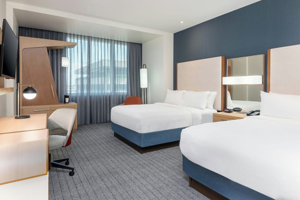 In-room safe, desk, blackout curtains, iron/ironing board