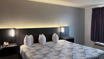 Desk, iron/ironing board, free WiFi, bed sheets