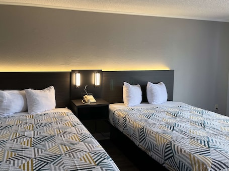 Desk, iron/ironing board, free WiFi, bed sheets