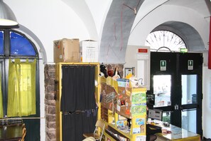 Interior entrance