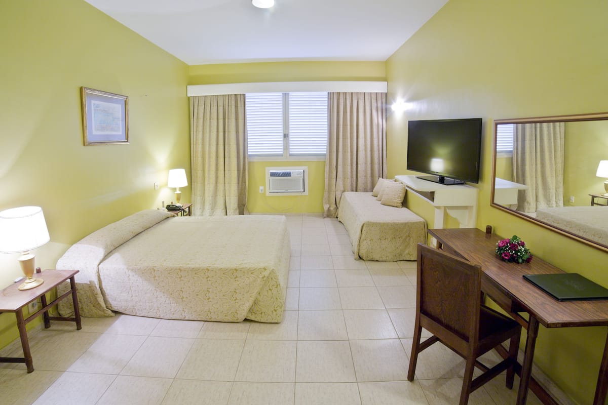 Minibar, in-room safe, blackout curtains, free WiFi