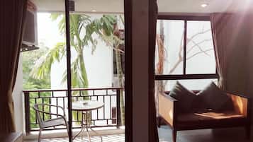 Deluxe-Doppelzimmer | Blick vom Balkon