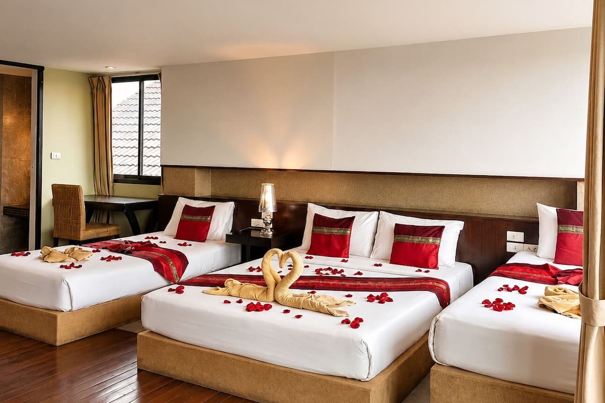 Family Quadruple Room | WiFi (free), bed sheets