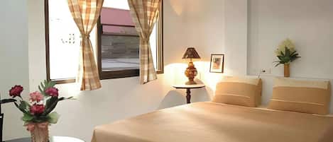 Standard Room with Air Conditioning | In-room safe, desk, free WiFi, bed sheets