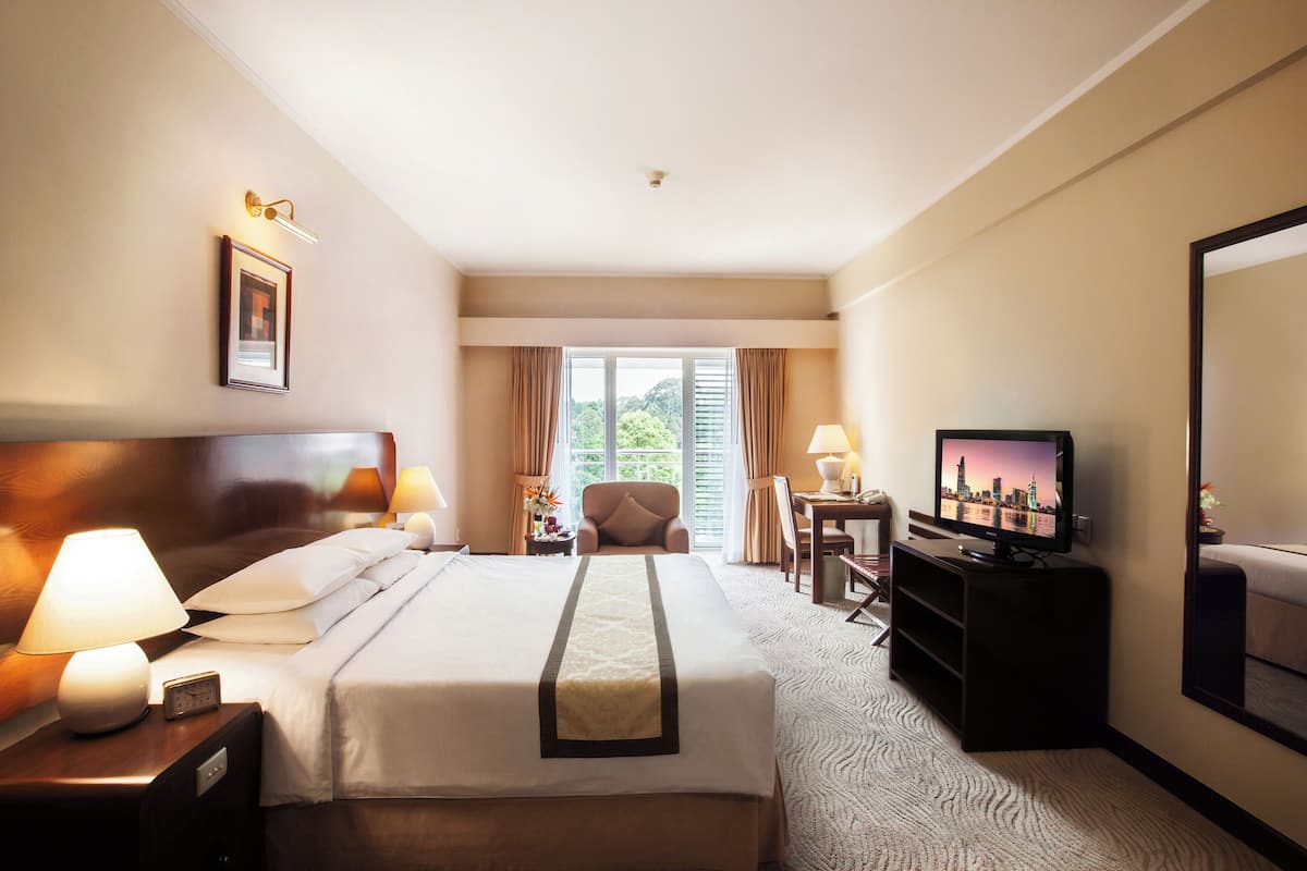 ห้องพรีเมียร์ดับเบิล (Terrace Corner) | มินิบาร์ฟรีบางอย่าง, ตู้นิรภัยในห้องพัก, โต๊ะทำงาน, ผ้าม่านกันแสง
