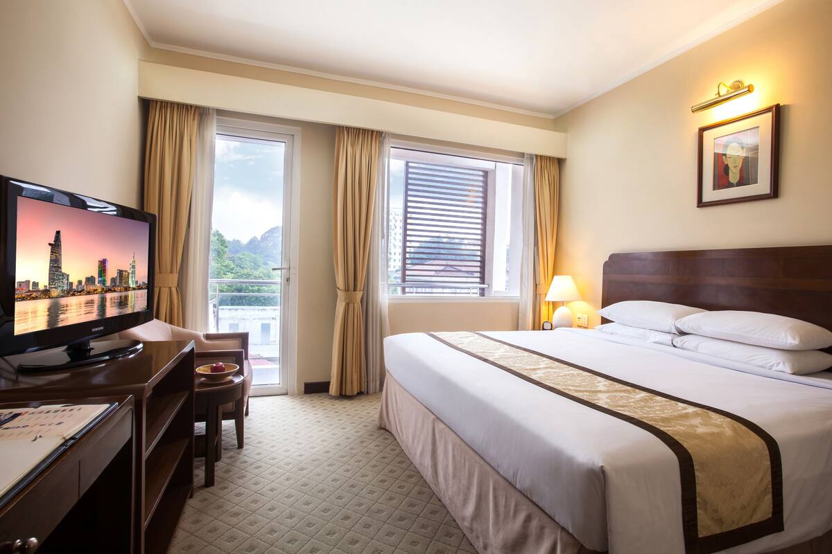 ห้องพรีเมียร์ (Terrace) | มินิบาร์ฟรีบางอย่าง, ตู้นิรภัยในห้องพัก, โต๊ะทำงาน, ผ้าม่านกันแสง