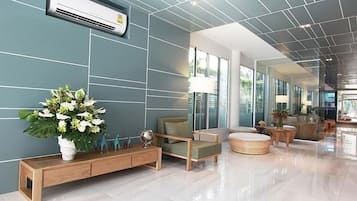 Zona de estar del vestíbulo