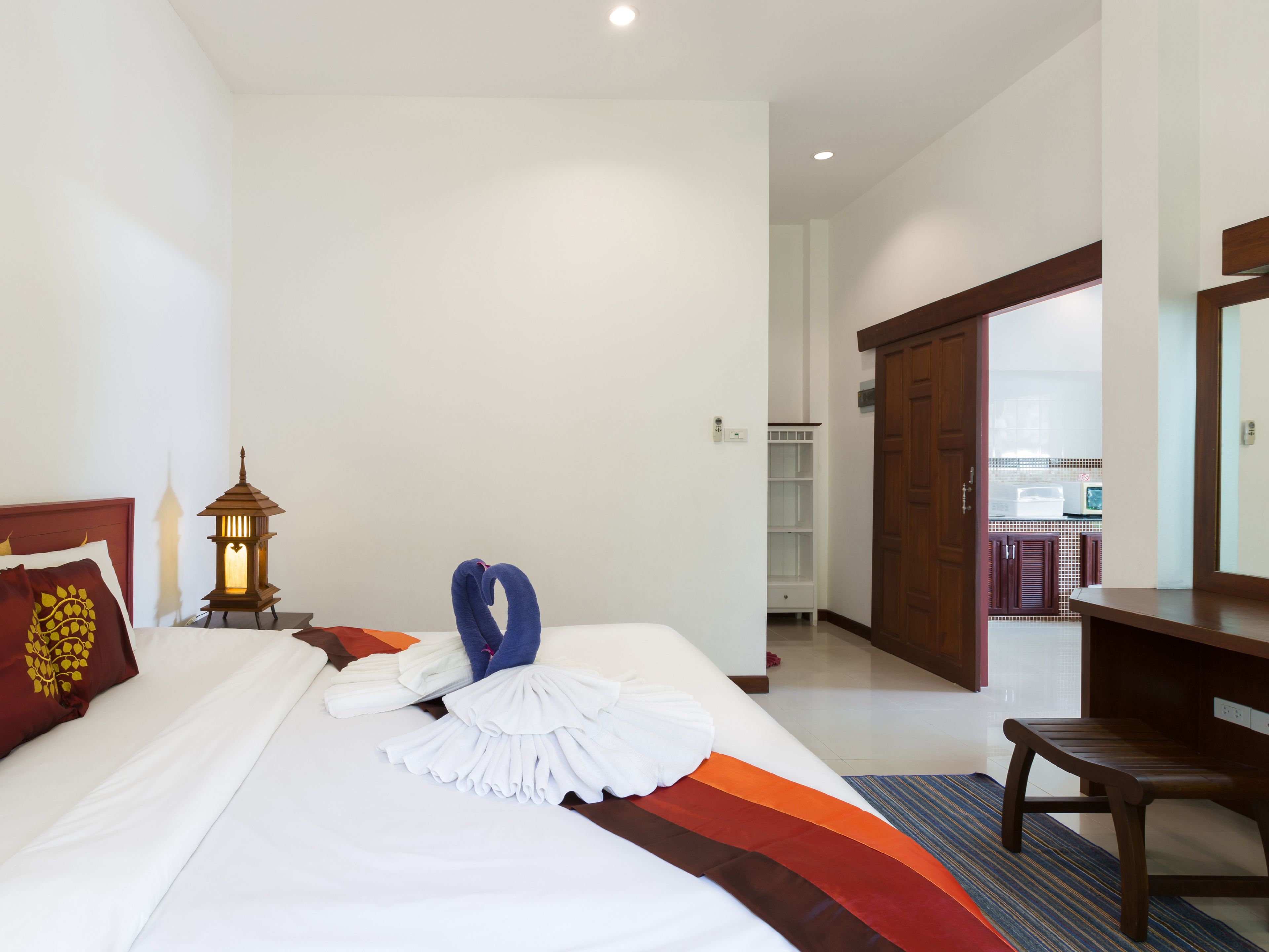 suite villa pool  access | minibar, in-room safe, desk, iron/ironing board