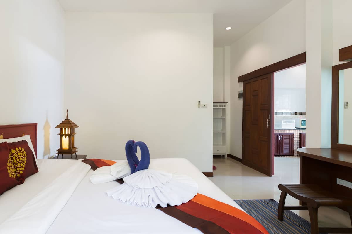 suite villa pool  access | minibar, in-room safe, desk, iron/ironing board