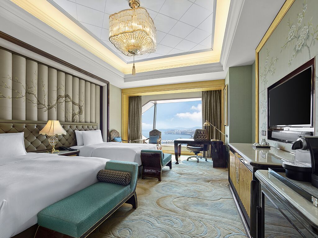 Grand Twin kamer | Luxe beddengoed, donzen dekbedden, bedden met traagschuimmatras