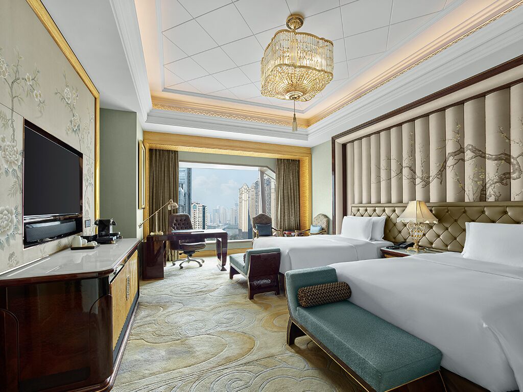 Deluxe Twin kamer | Luxe beddengoed, donzen dekbedden, bedden met traagschuimmatras