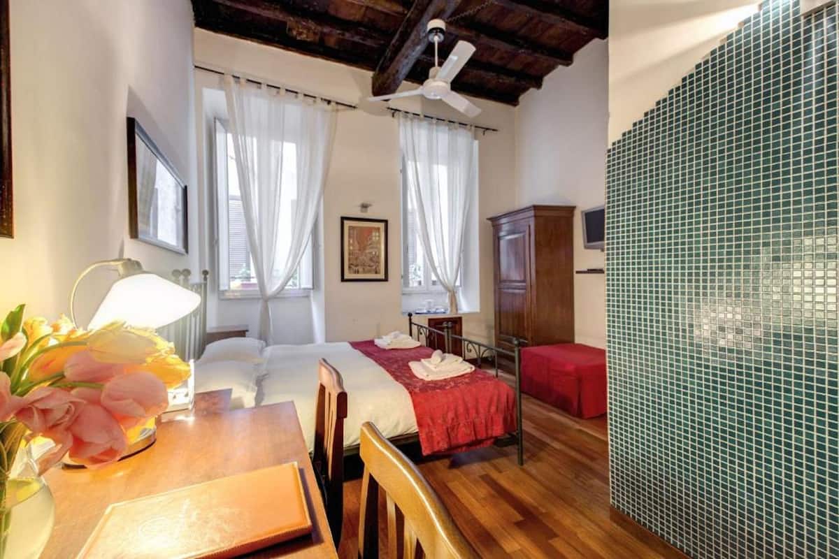 Standard Double or Twin Room | In-room safe, desk, soundproofing, iron/ironing board (on request)