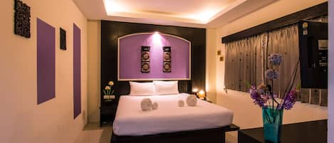 Superior Room with Window | ตู้นิรภัยในห้องพัก, พื้นที่ทำงานแบบใช้แล็ปท็อป, Wi-Fi ฟรี