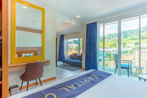 Familien-Suite | Minibar, Schreibtisch, schallisolierte Zimmer, kostenloses WLAN