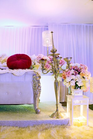 Indoor wedding