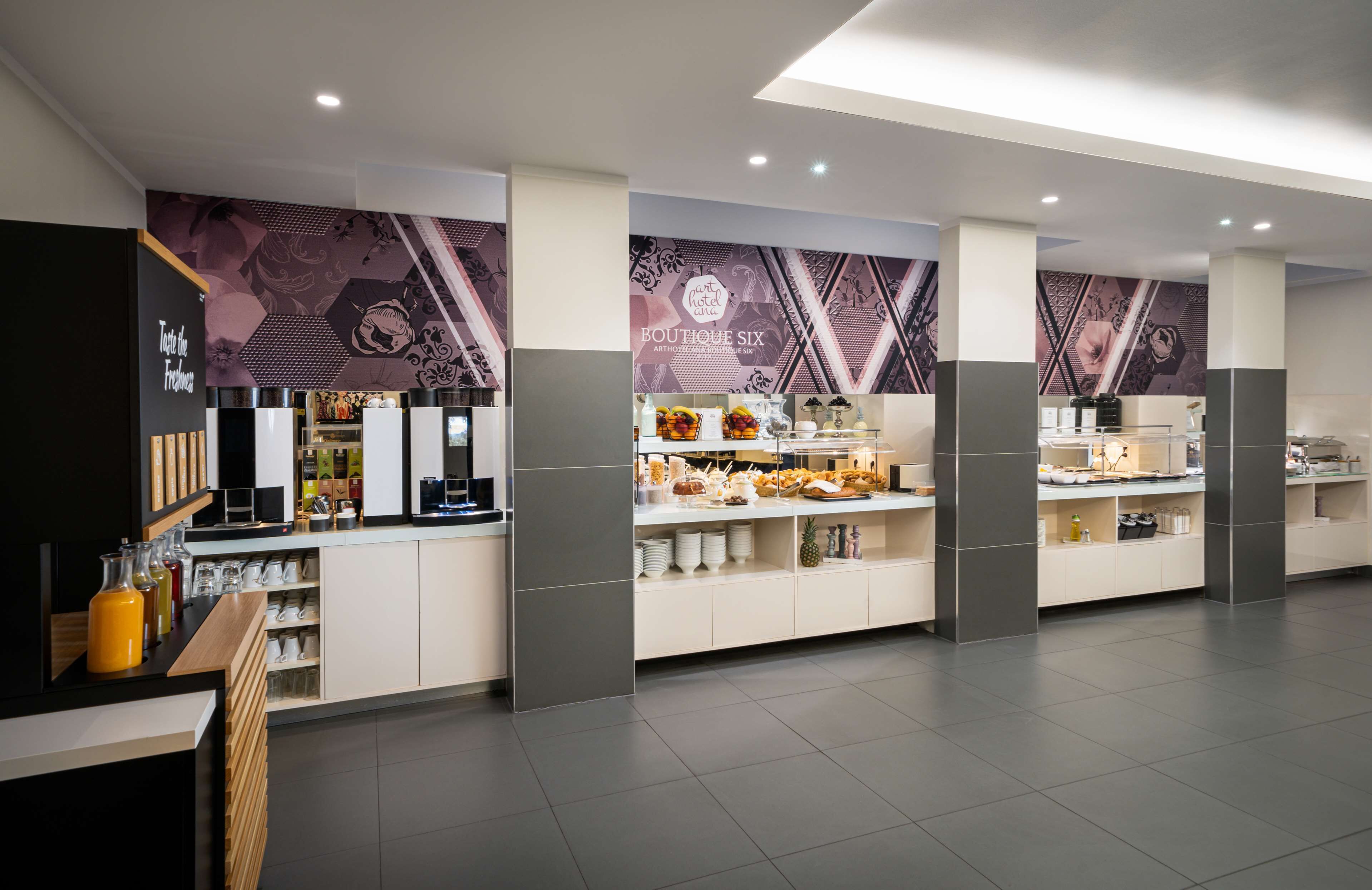 daily buffet breakfast (eur 16 per person)