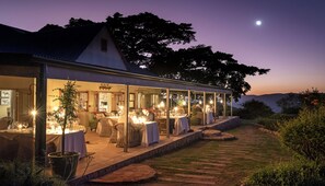 Dinner served - Camp Figtree (Addo)