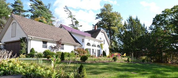 Façade de l’hébergement