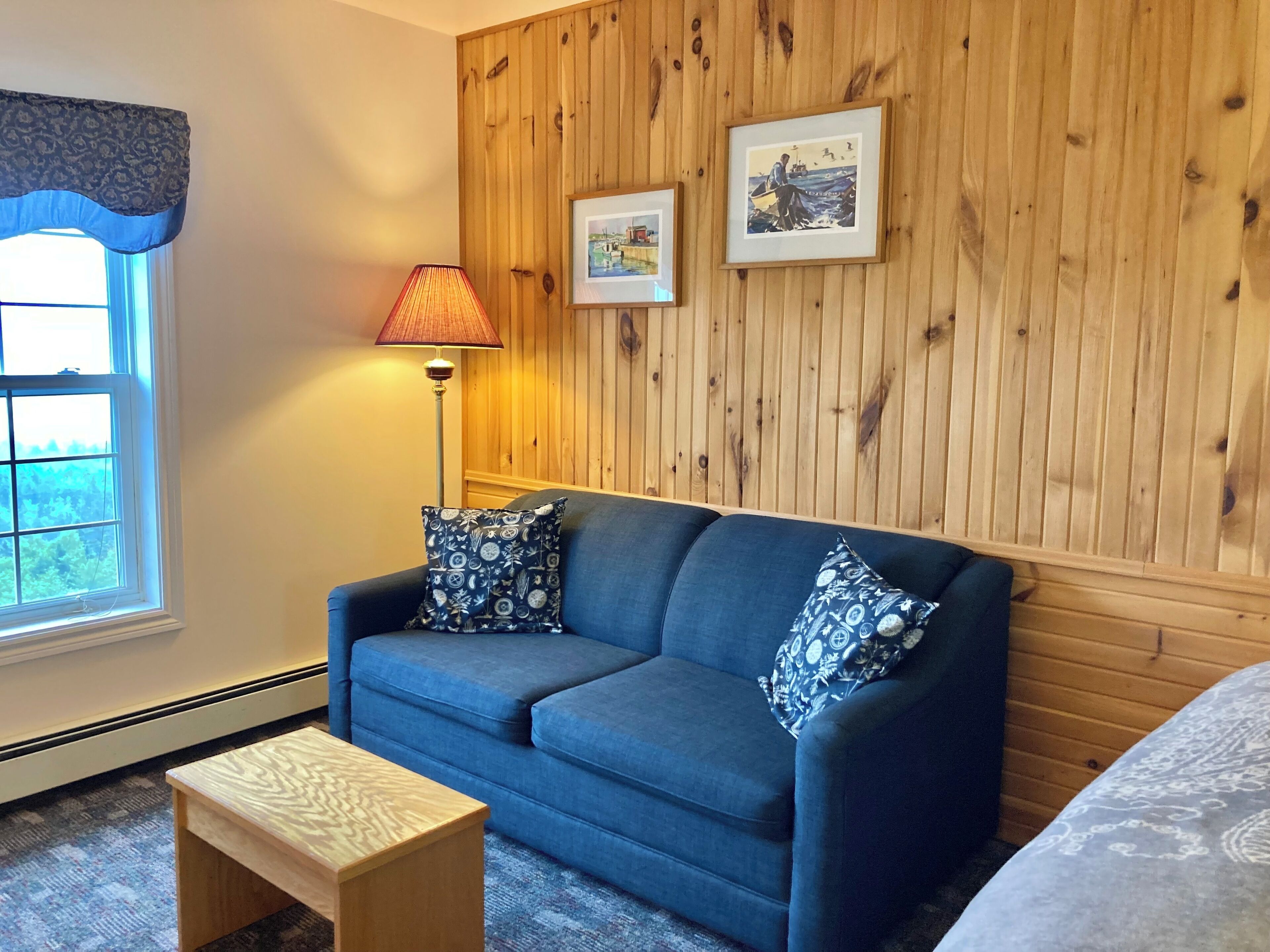 deluxe room, 1 queen bed with sofa bed, ocean view | 1 bedroom, premium bedding, iron/ironing board, free wifi