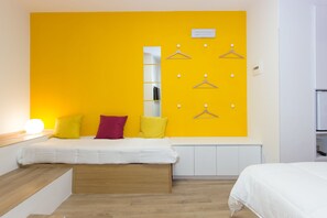 Quarto casal superluxo | Roupas de cama premium, frigobar, cofres nos quartos, berços (sobretaxa)