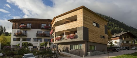 Voorkant van accommodatie