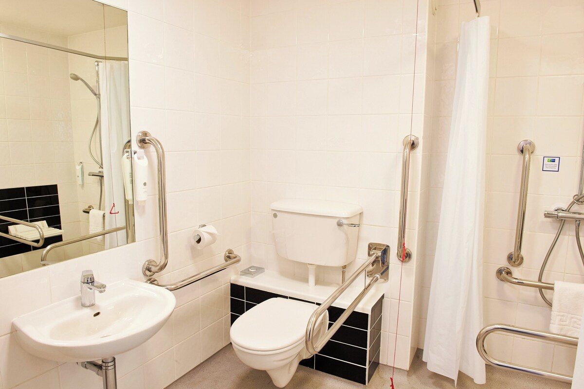 Room, 1 Double Bed, Accessible | Desk, blackout drapes, iron/ironing board, WiFi (free)
