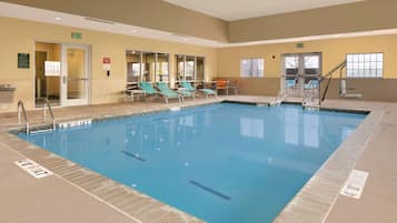 Indoor pool, a heated pool