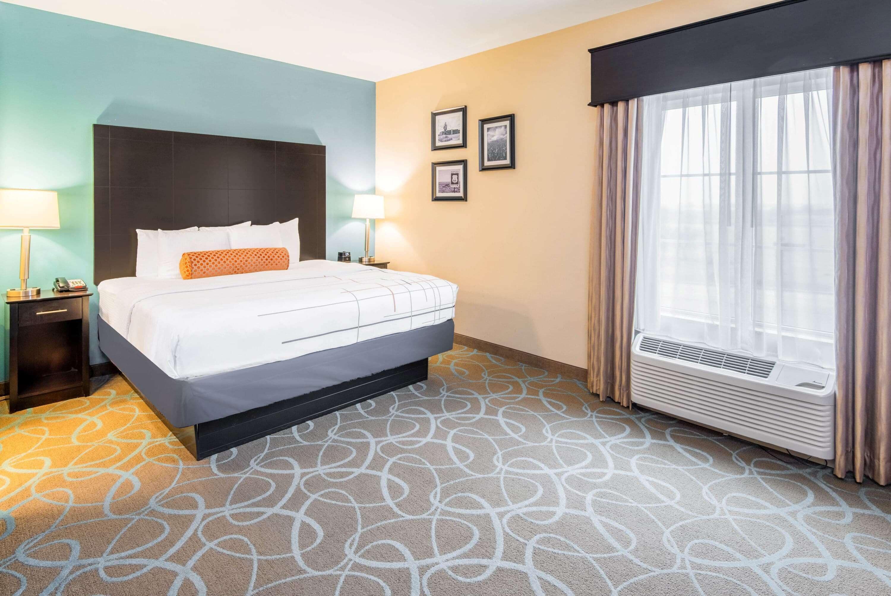 premium bedding, pillow-top beds, desk, iron/ironing board