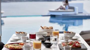 Frokostbuffé er inkludert hver dag