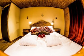 Chambre Double Confort, 1 lit double, vue montagne