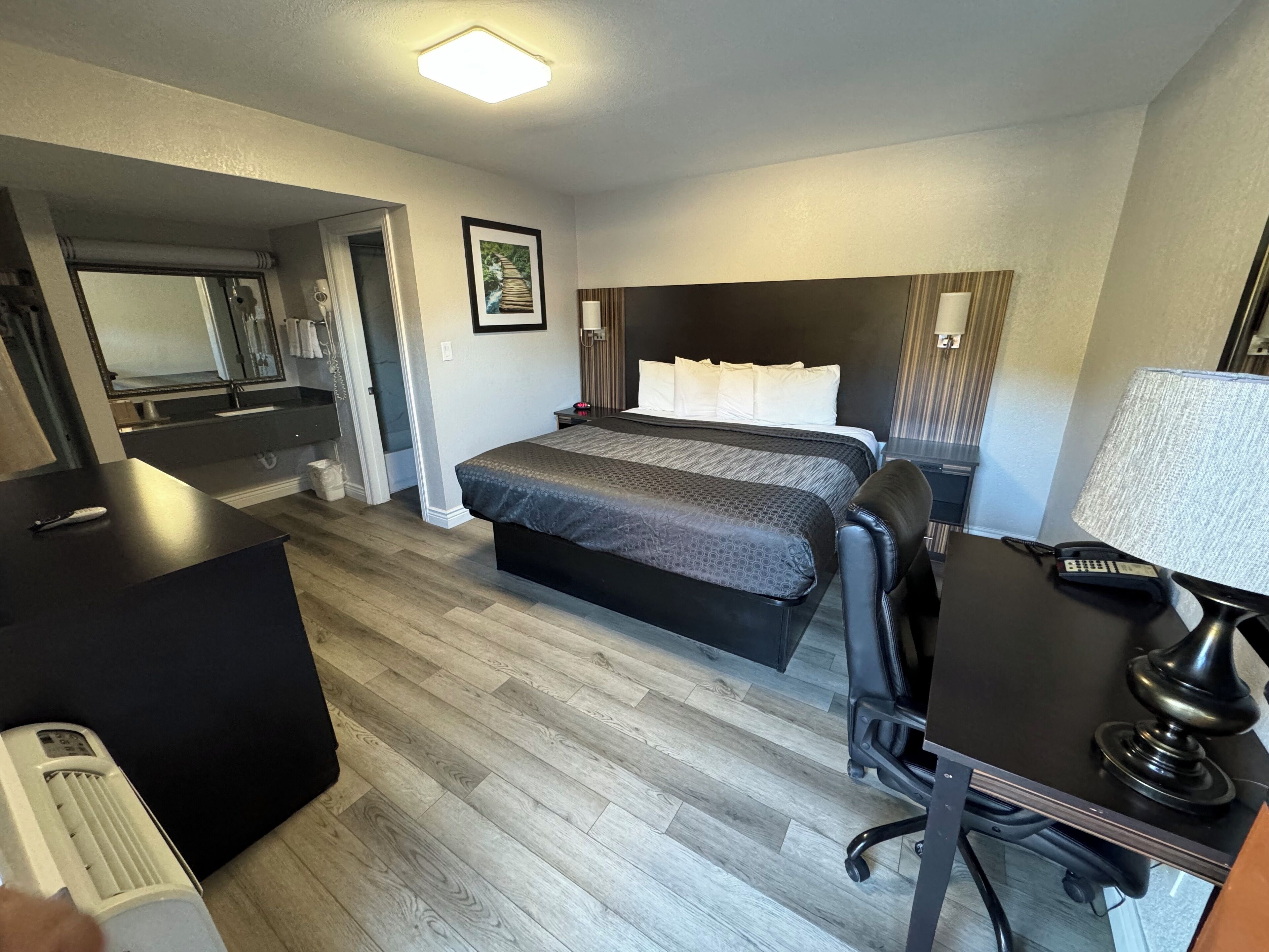 Room, 1 King Bed, Non Smoking | Desk, iron/ironing board, rollaway beds, free WiFi