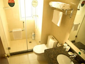 Hair dryer, towels - GreenTree Inn Guangzhou Jichang Road Express Hotel (Guangzhou)