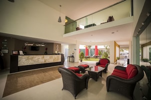 Sala de estar en el lobby