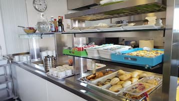Daily buffet breakfast (EUR 12 per person)