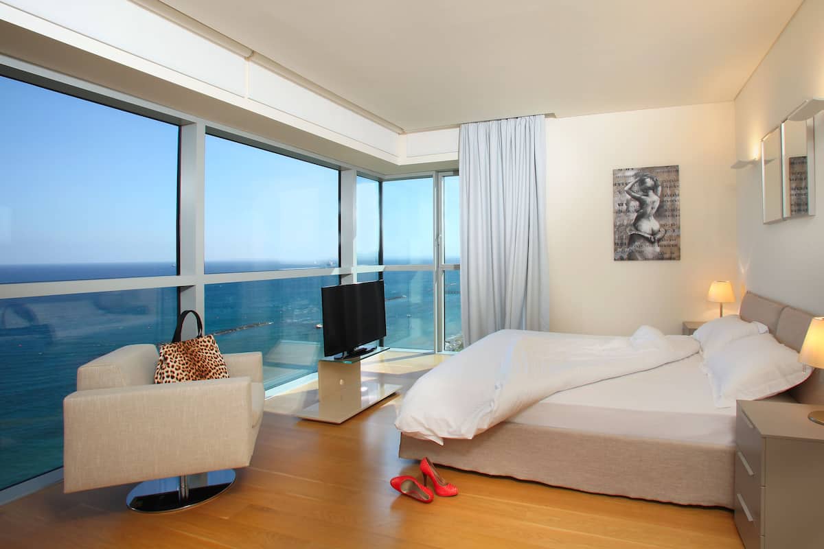 Deluxe-Suite, 3 Schlafzimmer, Meerblick