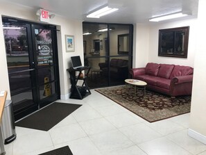 Interior entrance
