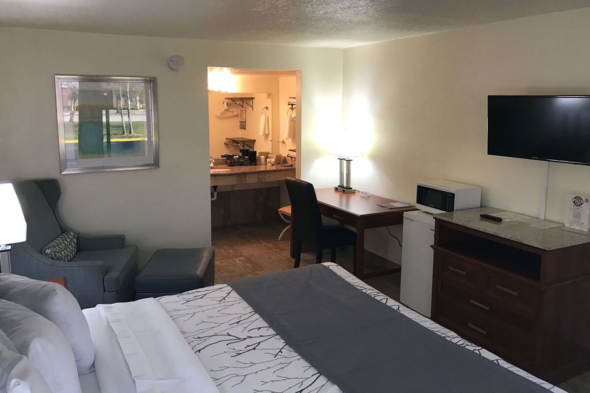 Iron/ironing board (on request), free cots/infant beds