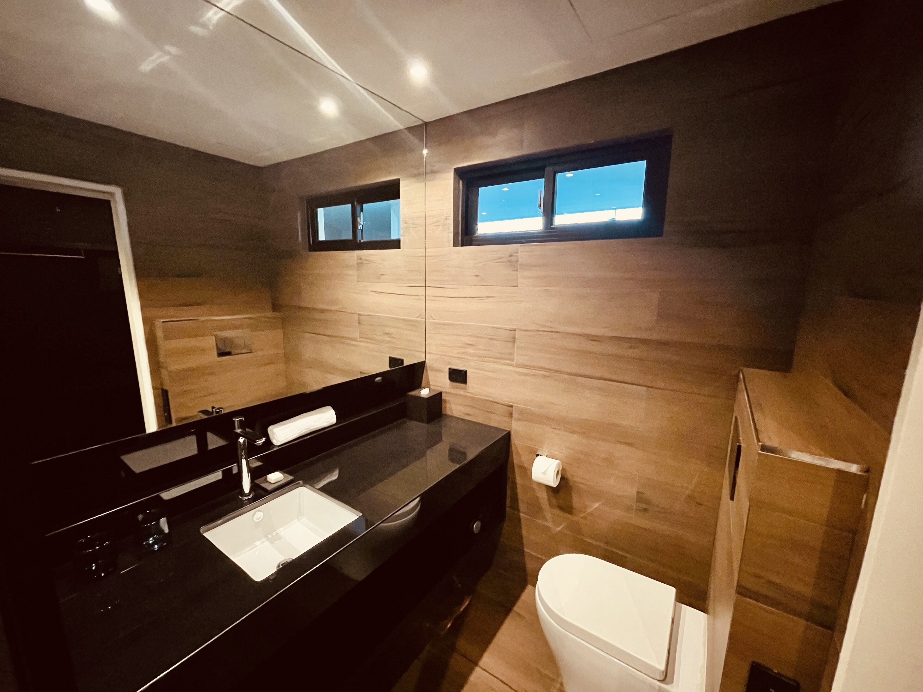 superior double room, 1 king bed, balcony | bathroom | shower, hair dryer, bathrobes, towels