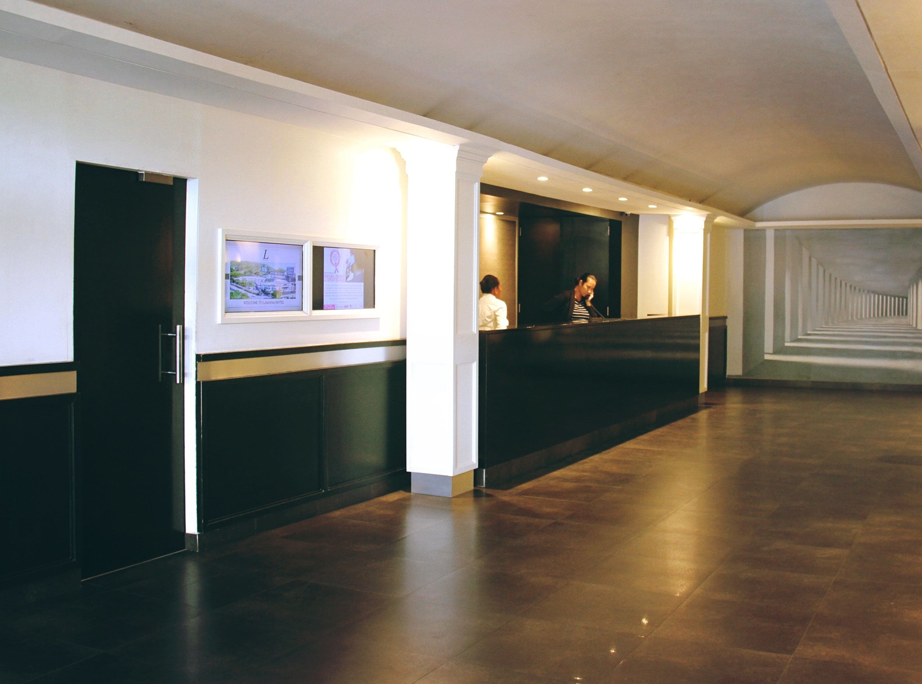 check-in/check-out kiosk